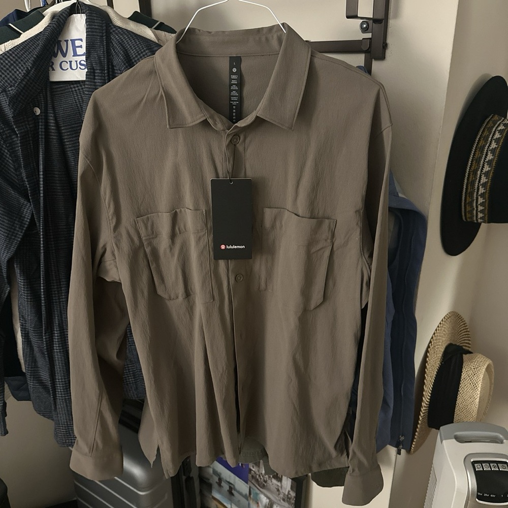 LULU Lemonon button down